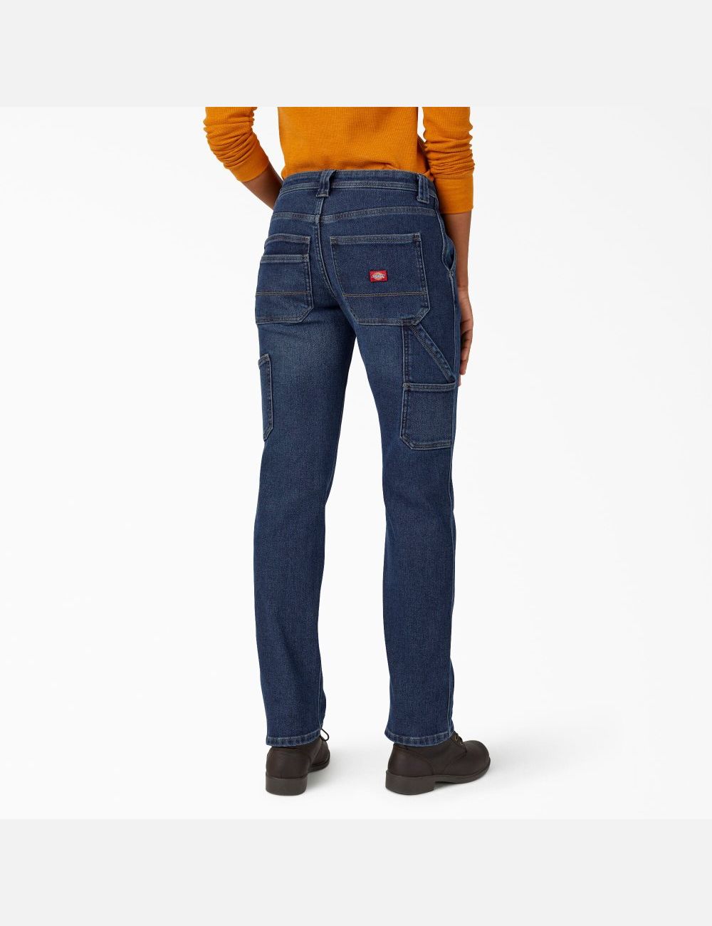 Jean Dickies Warming Denim Carpenter Bleu | 376XCUWLV