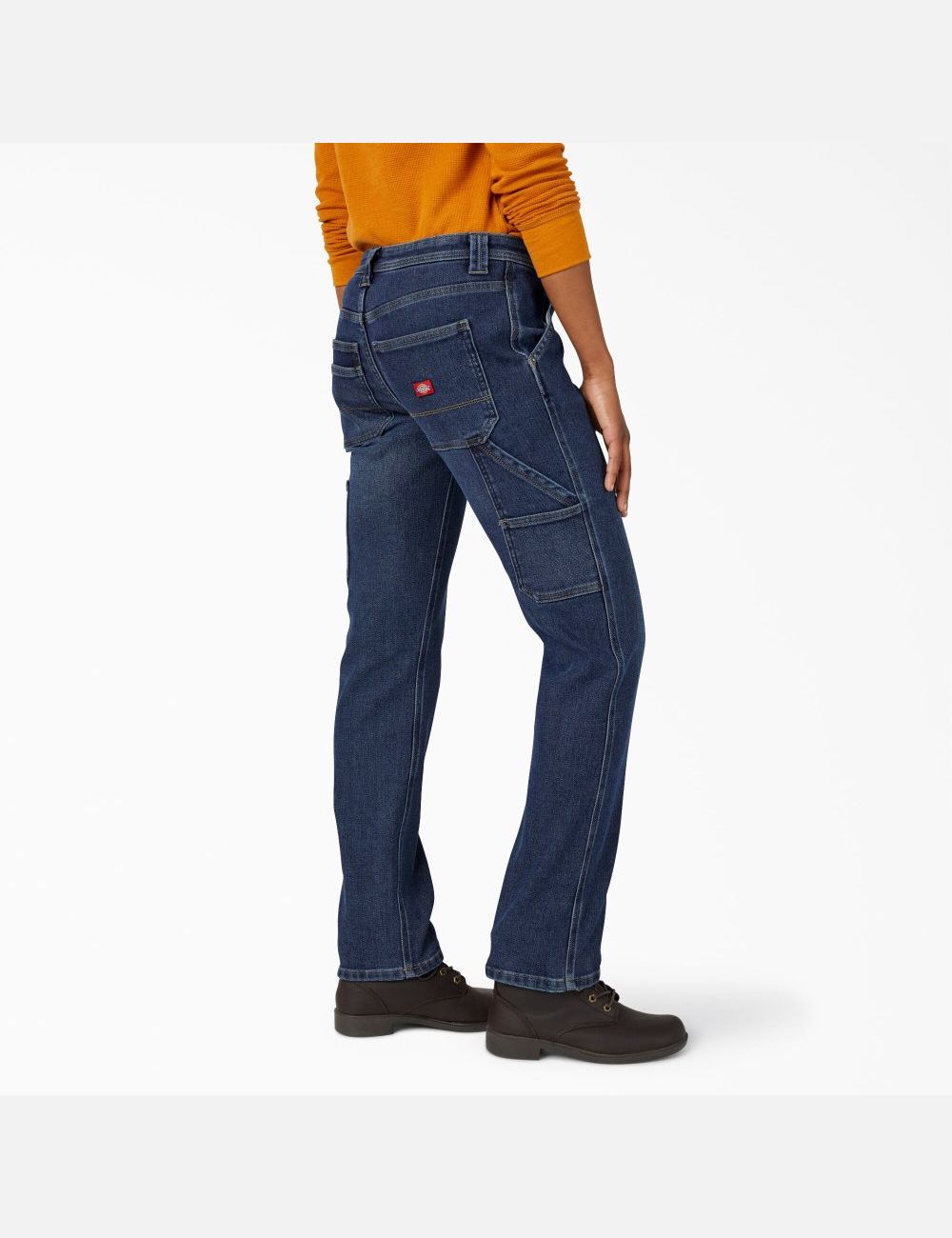 Jean Dickies Warming Denim Carpenter Bleu | 376XCUWLV