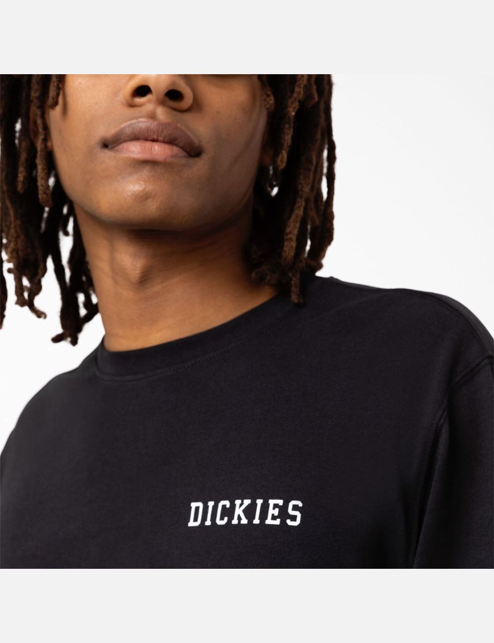 Long Sleeve Dickies Cleveland T-Shirt Noir | 591IARYNL