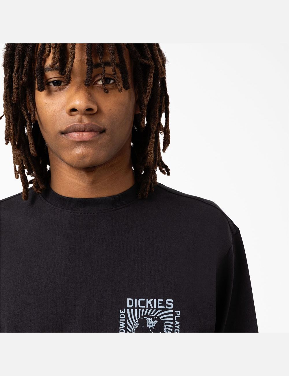 Long Sleeve Dickies Marbury T-Shirt Noir | 578CDVNUP