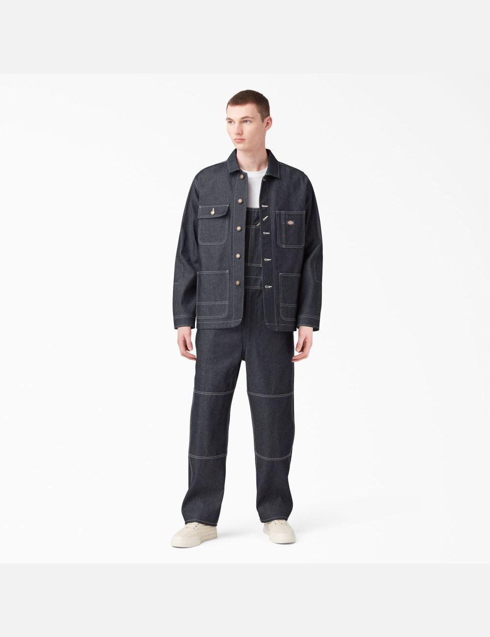 Manteaux Dickies 100 Year Denim Chore Indigo Bleu | 761LHNDCQ