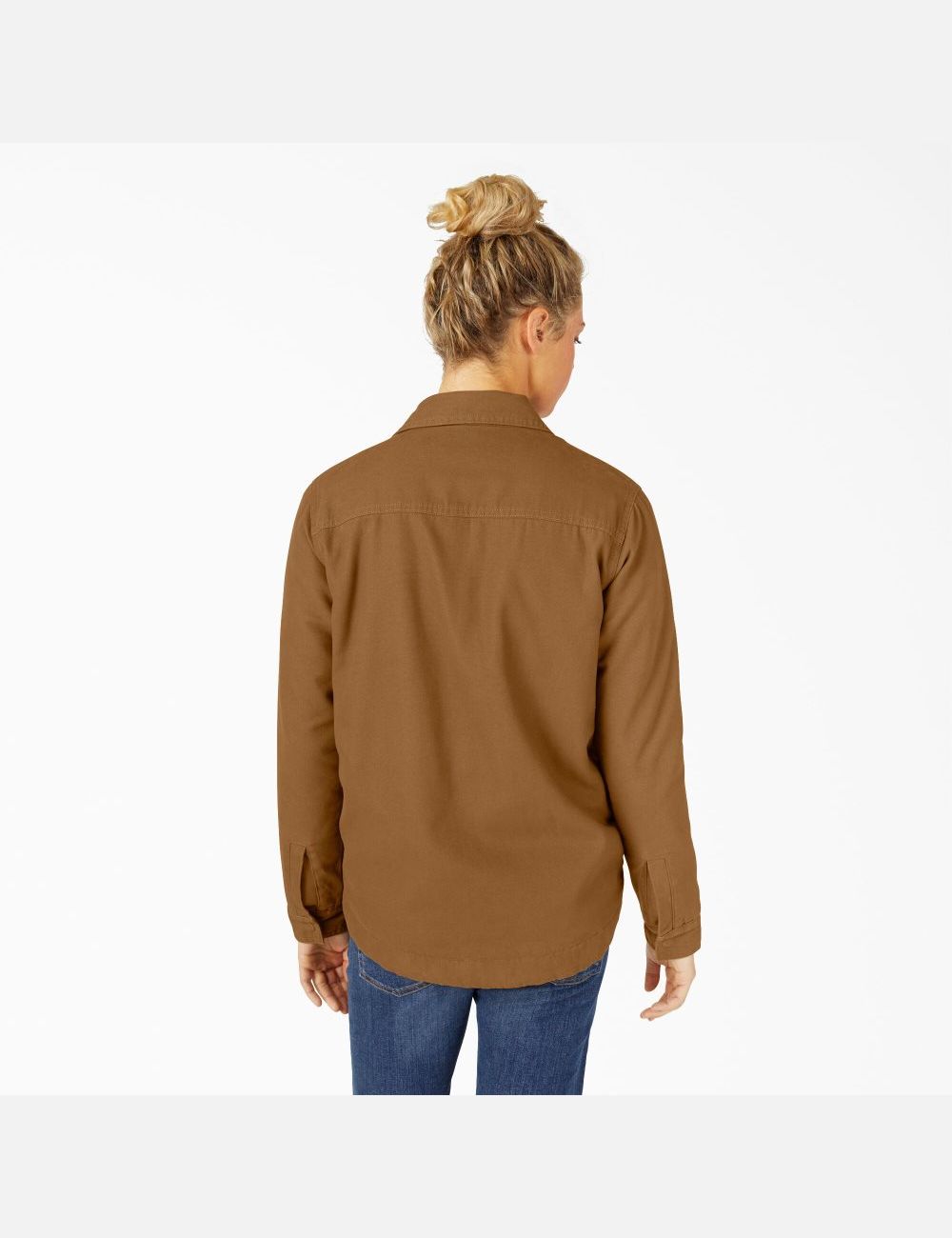 Manteaux Dickies Duck High Pile Fleece Doublée Chore Marron | 946UTEPHJ