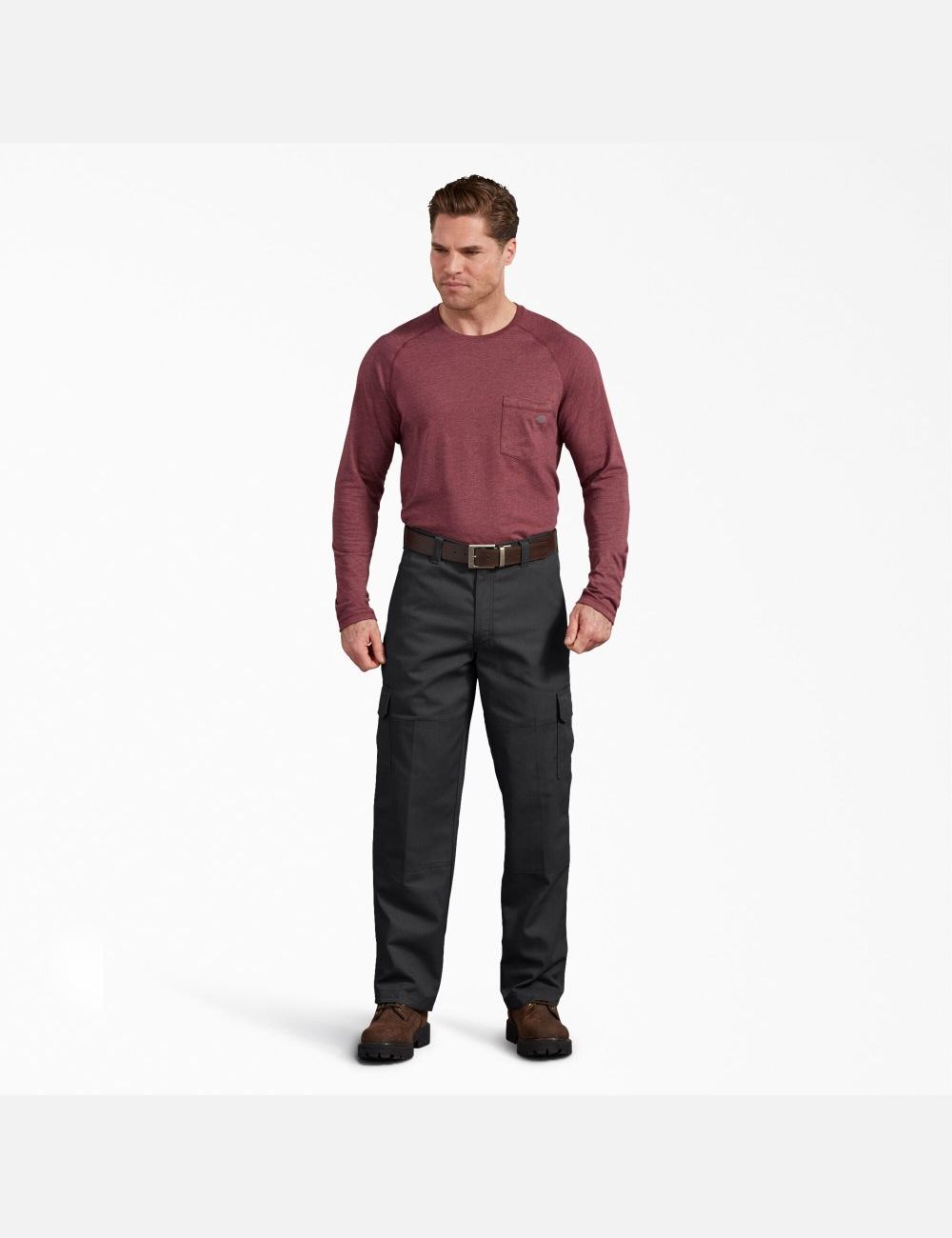 Pantalon Cargo Dickies Active Taille Regular Fit Noir | 169ICFMLW