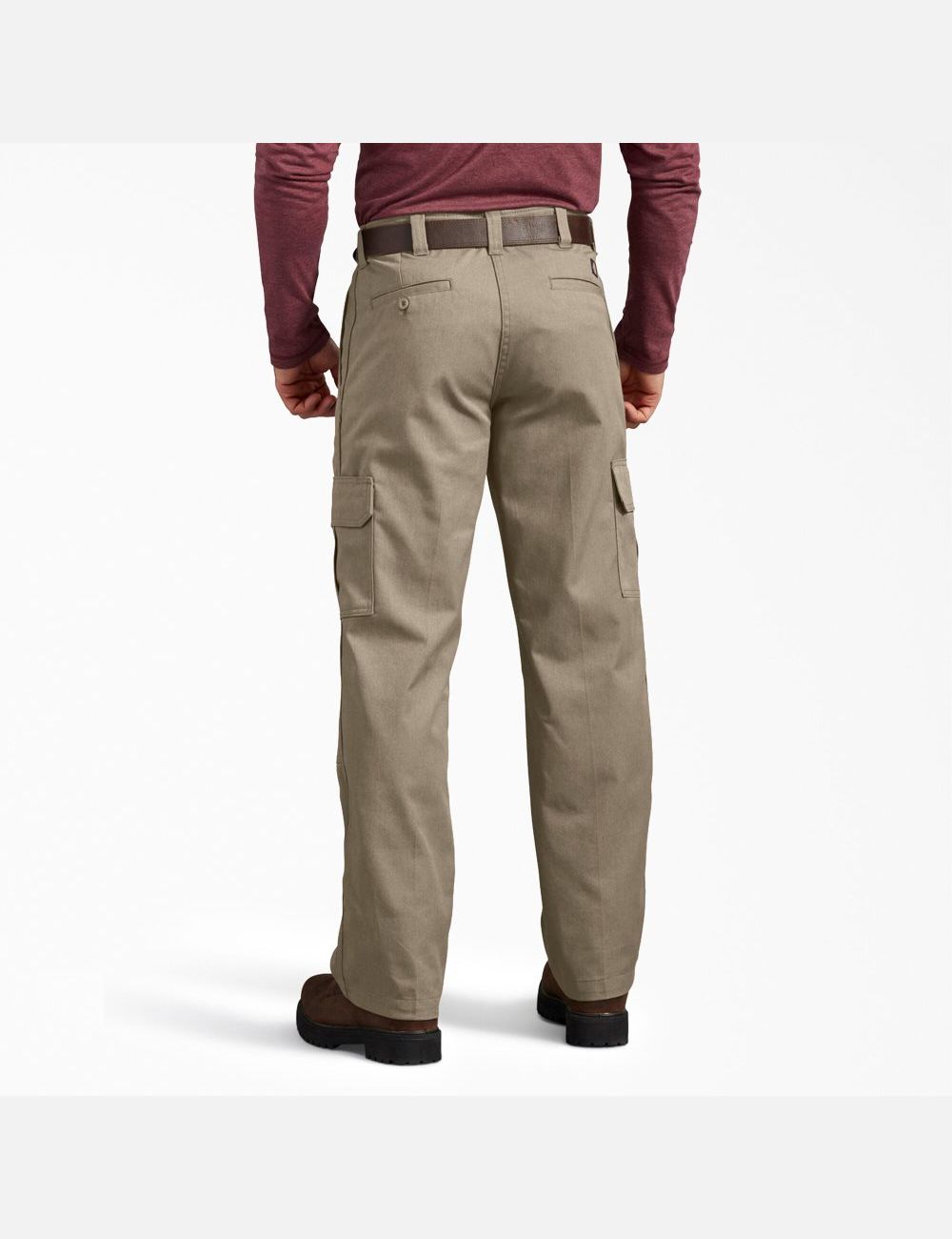 Pantalon Cargo Dickies Active Taille Regular Fit Marron | 438JASMUR