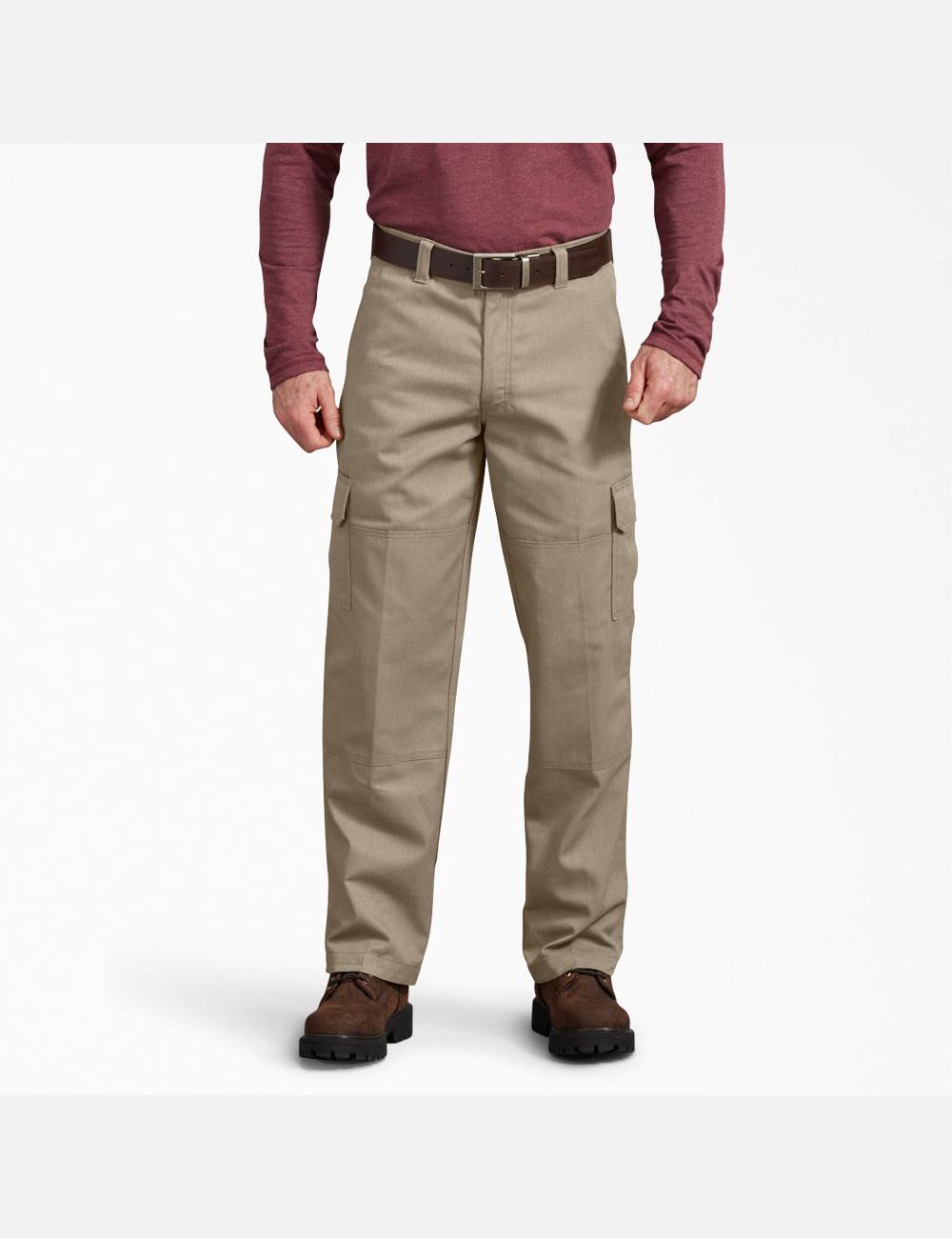 Pantalon Cargo Dickies Active Taille Regular Fit Marron | 438JASMUR