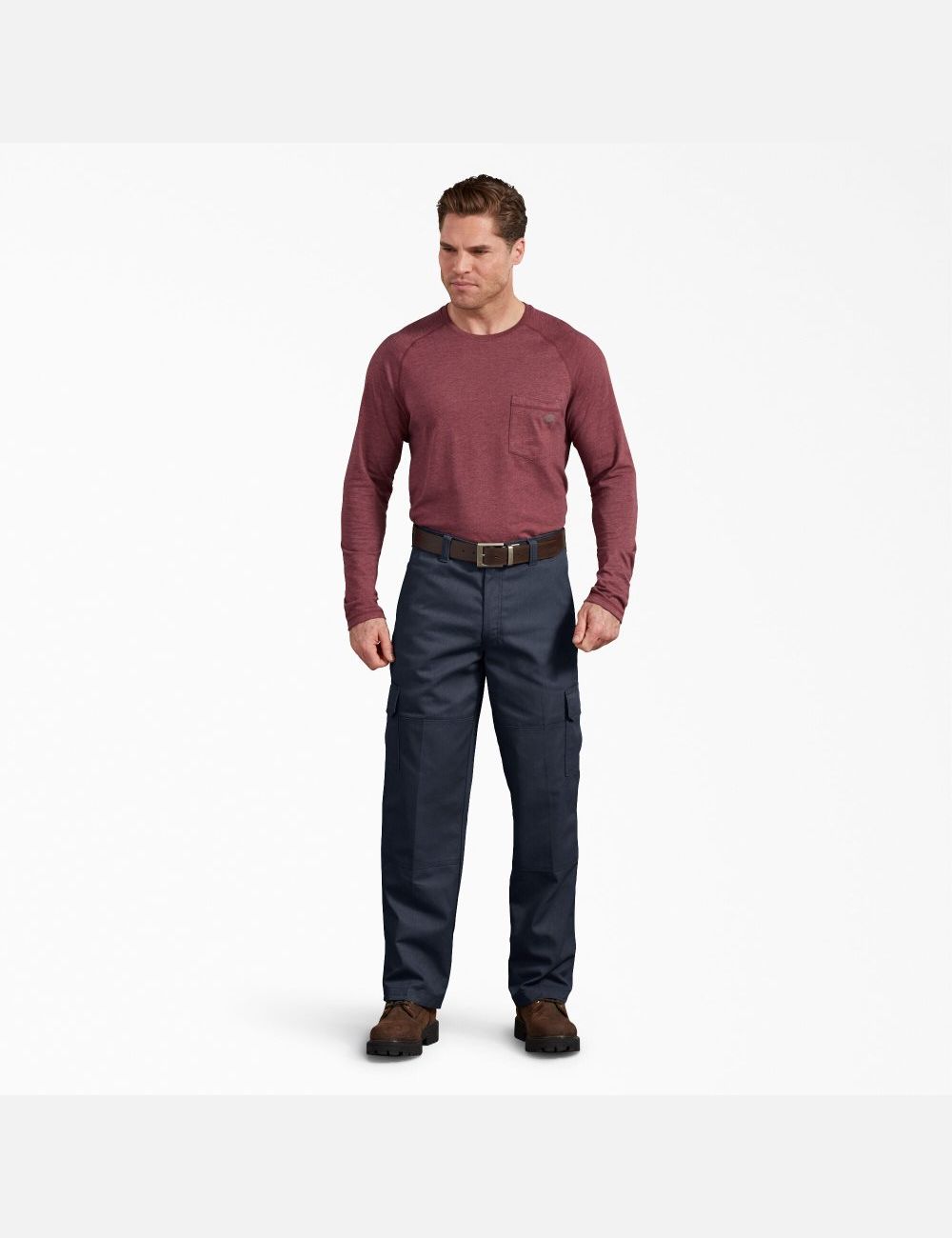 Pantalon Cargo Dickies Active Taille Regular Fit Bleu Marine | 812GSURIE