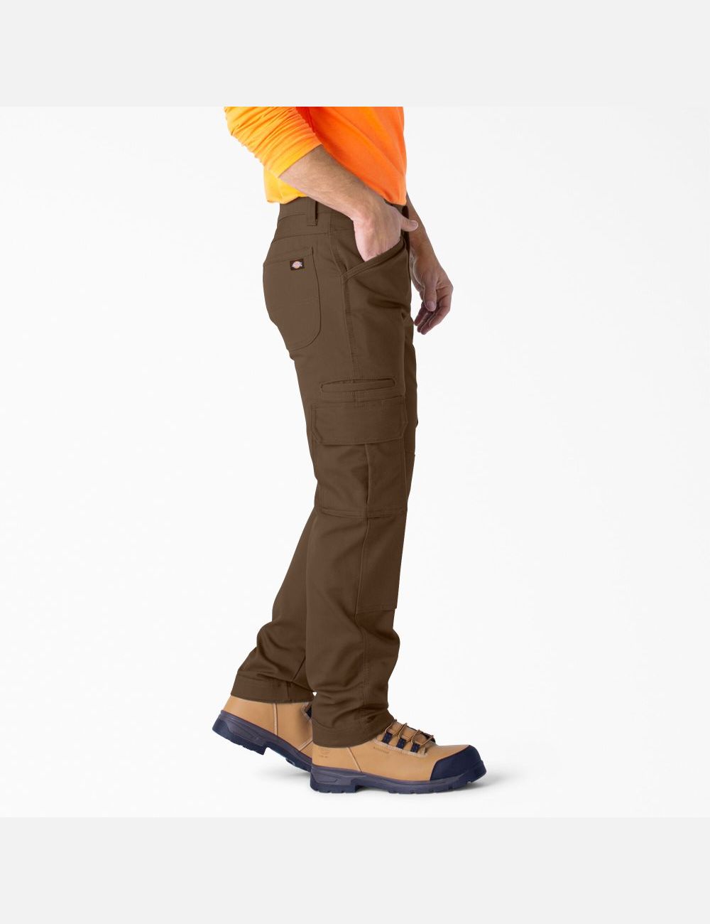 Pantalon Cargo Dickies DuraTech Ranger Duck Marron | 436IXULKN