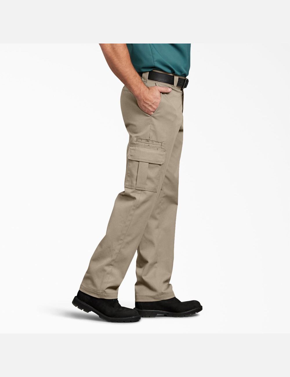 Pantalon Cargo Dickies FLEX Regular Fit Droit Leg Marron | 104QZXYRP