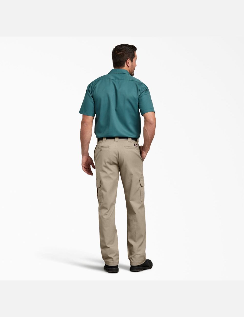 Pantalon Cargo Dickies FLEX Regular Fit Droit Leg Marron | 104QZXYRP