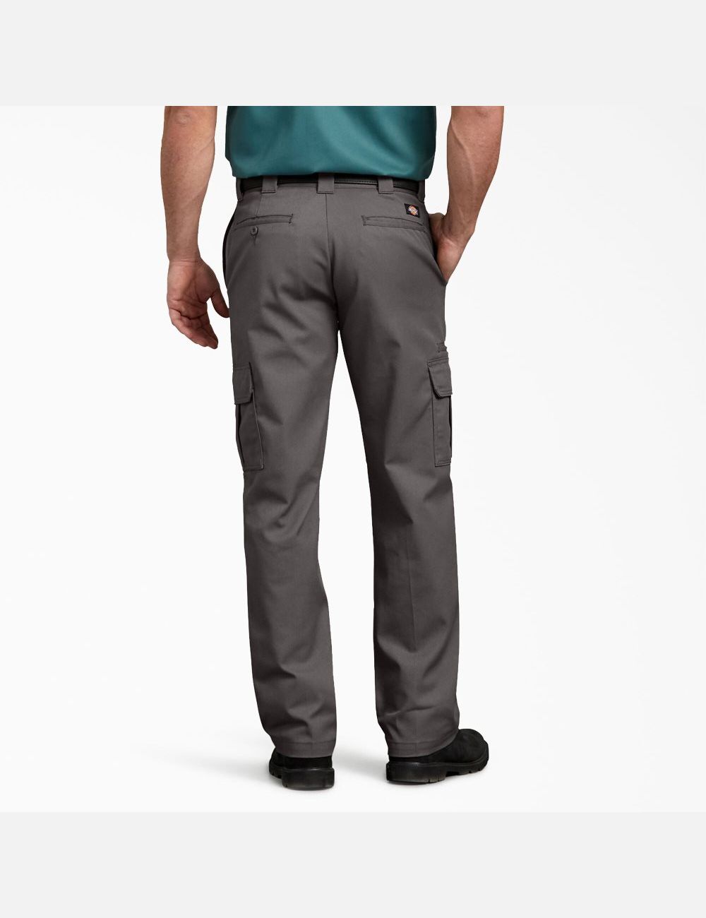 Pantalon Cargo Dickies FLEX Regular Fit Droit Leg Grise | 213AOLPQE