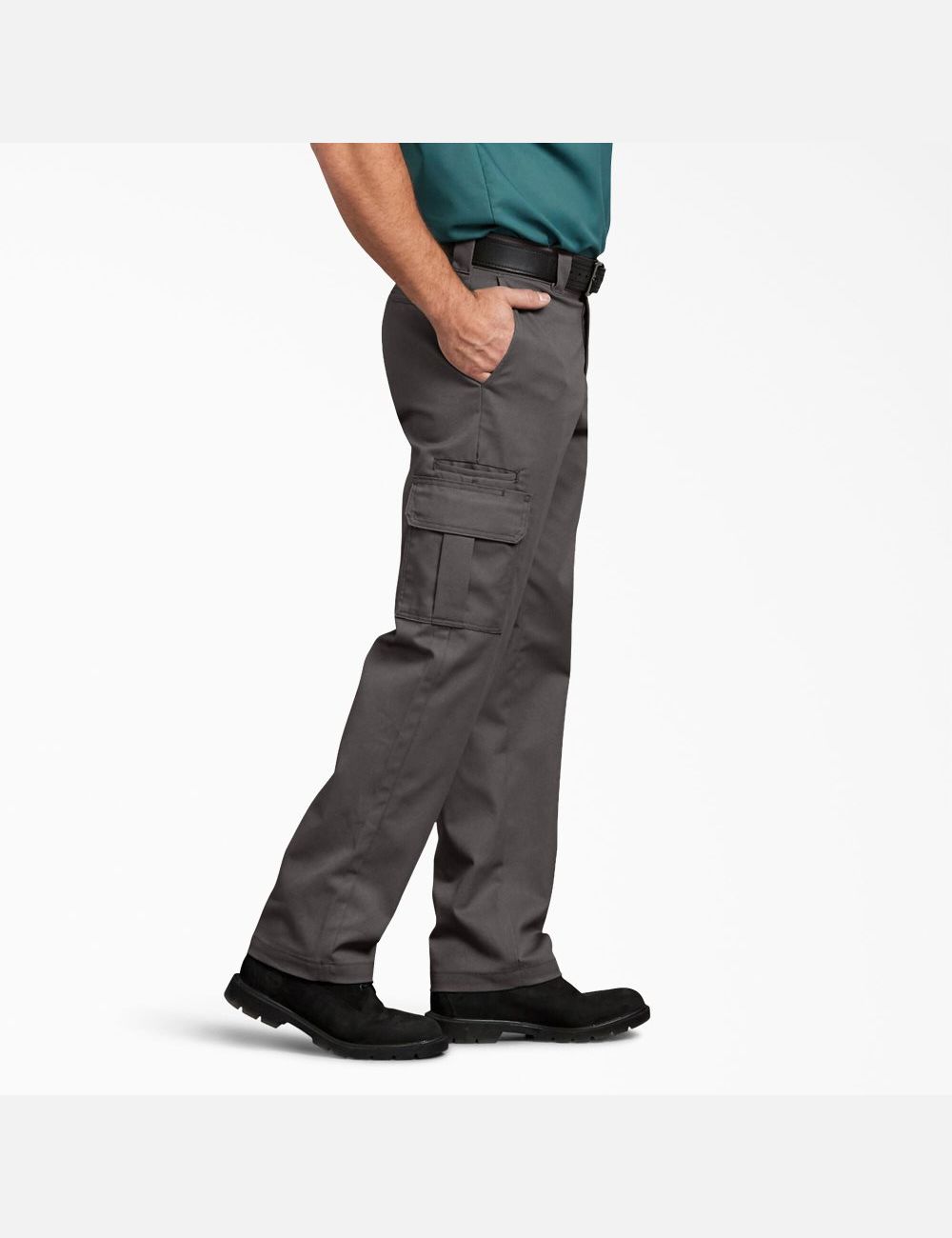 Pantalon Cargo Dickies FLEX Regular Fit Droit Leg Grise | 213AOLPQE