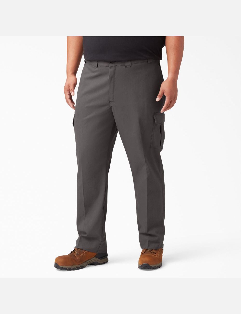 Pantalon Cargo Dickies FLEX Regular Fit Droit Leg Grise | 213AOLPQE