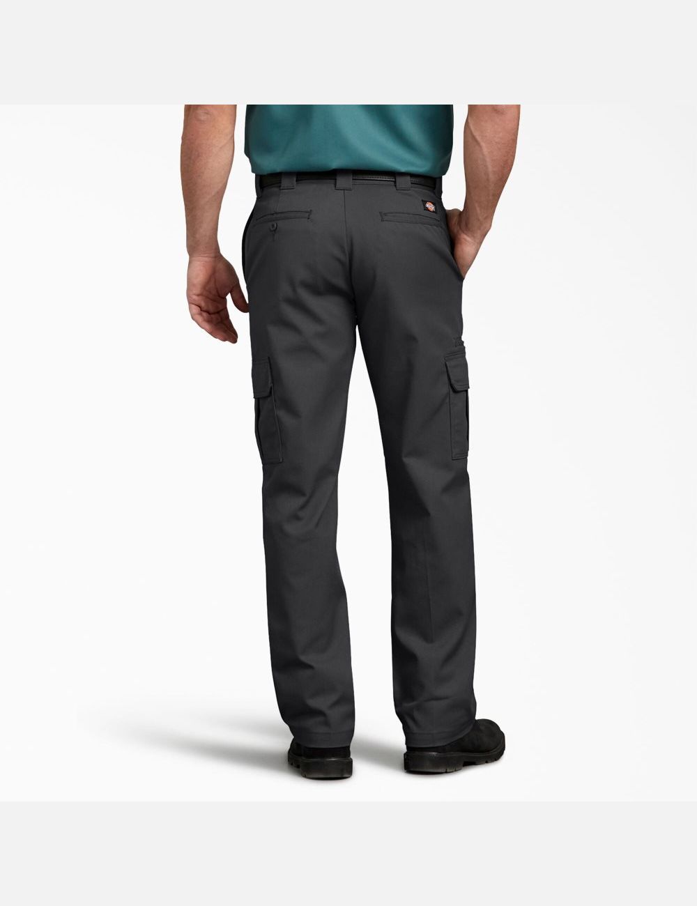 Pantalon Cargo Dickies FLEX Regular Fit Droit Leg Noir | 235YFVHLX