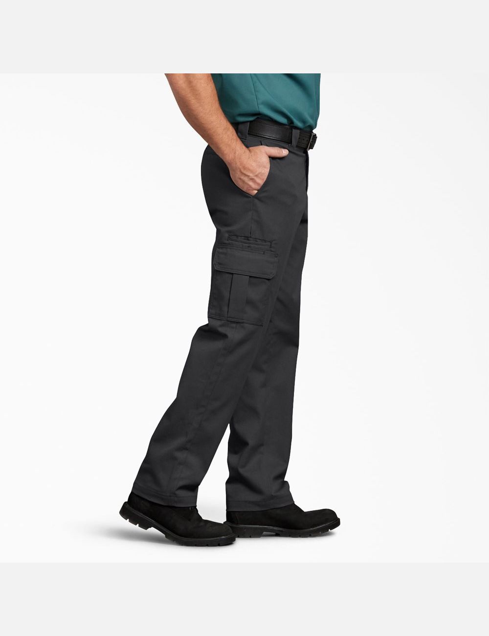 Pantalon Cargo Dickies FLEX Regular Fit Droit Leg Noir | 235YFVHLX