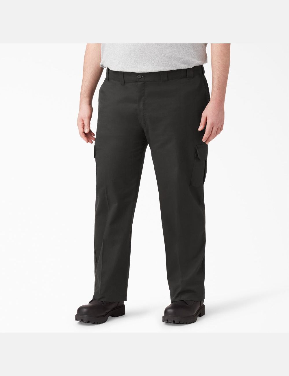 Pantalon Cargo Dickies FLEX Regular Fit Droit Leg Noir | 235YFVHLX