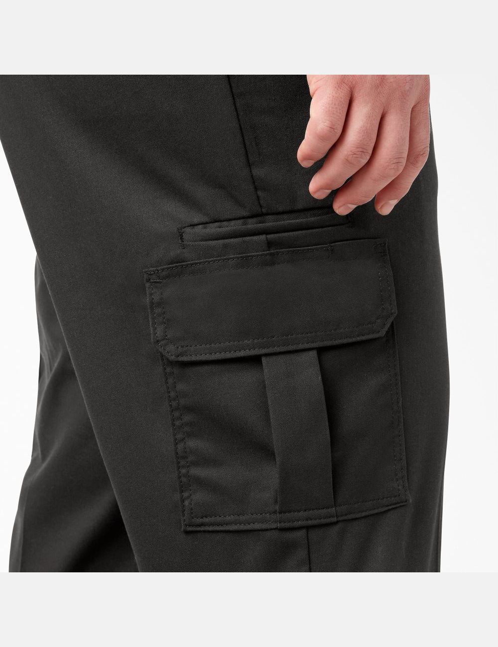 Pantalon Cargo Dickies FLEX Regular Fit Droit Leg Noir | 235YFVHLX