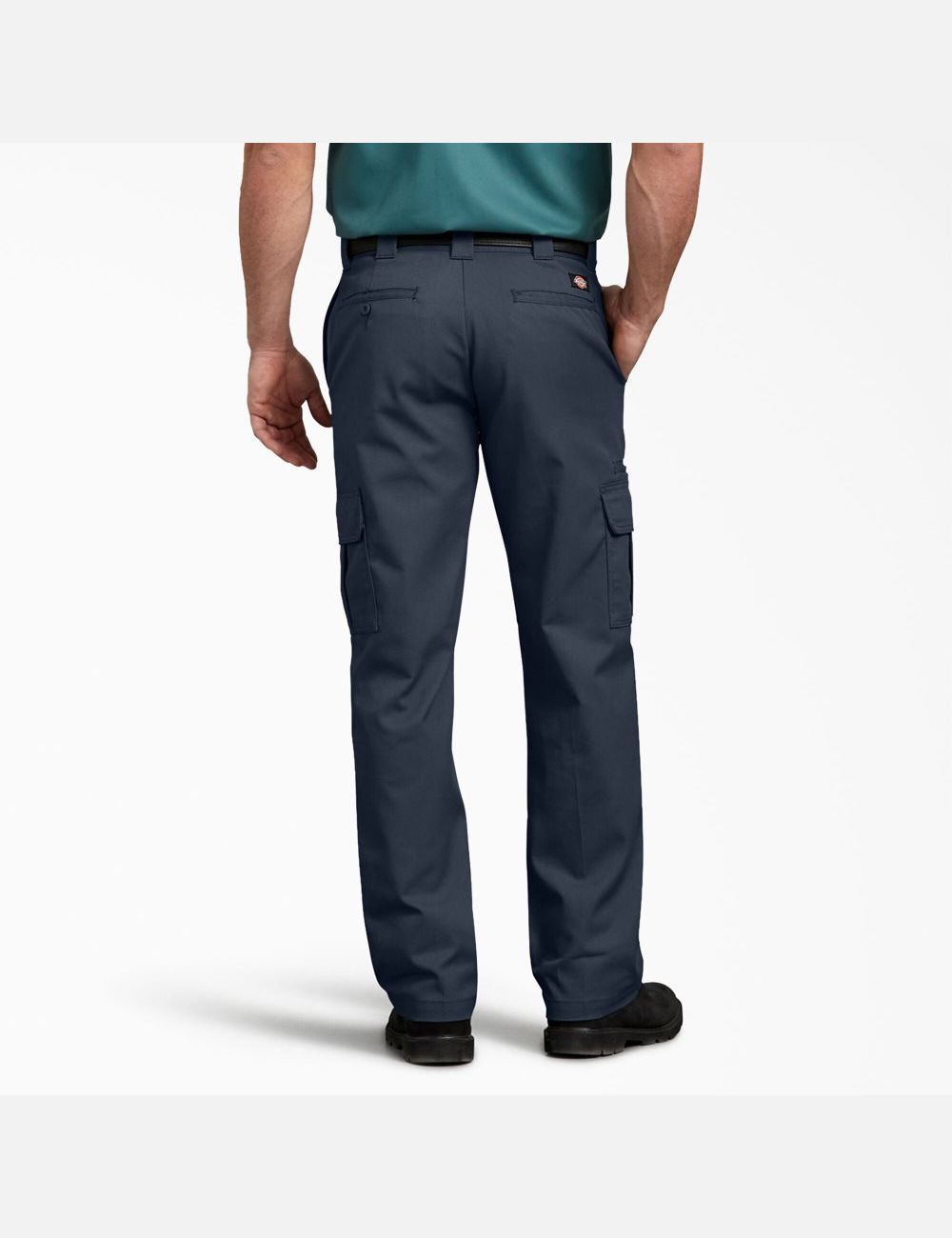 Pantalon Cargo Dickies FLEX Regular Fit Droit Leg Bleu Marine | 567KYRHZL