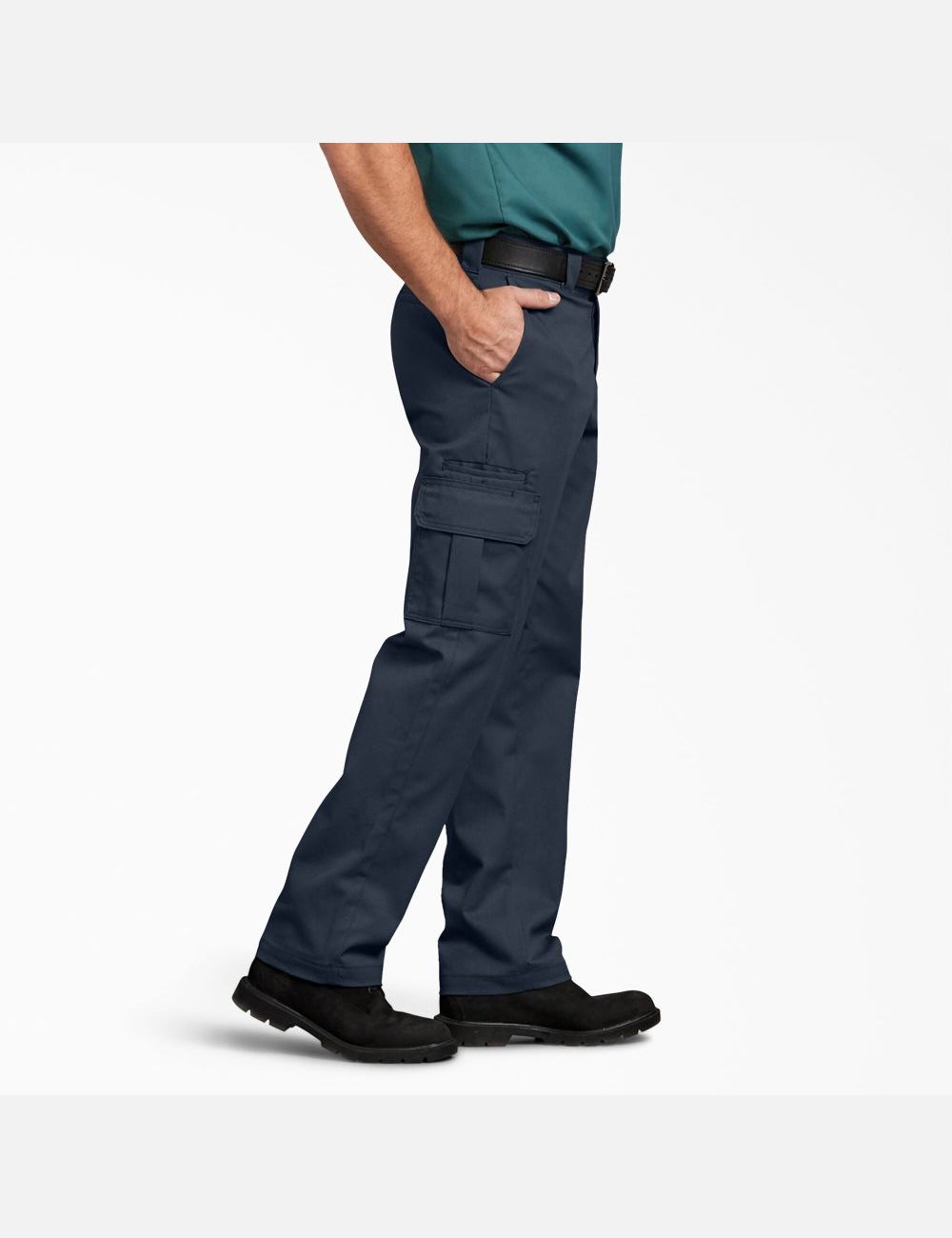 Pantalon Cargo Dickies FLEX Regular Fit Droit Leg Bleu Marine | 567KYRHZL