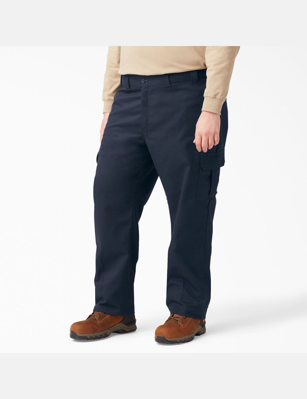 Pantalon Cargo Dickies FLEX Regular Fit Droit Leg Bleu Marine | 567KYRHZL