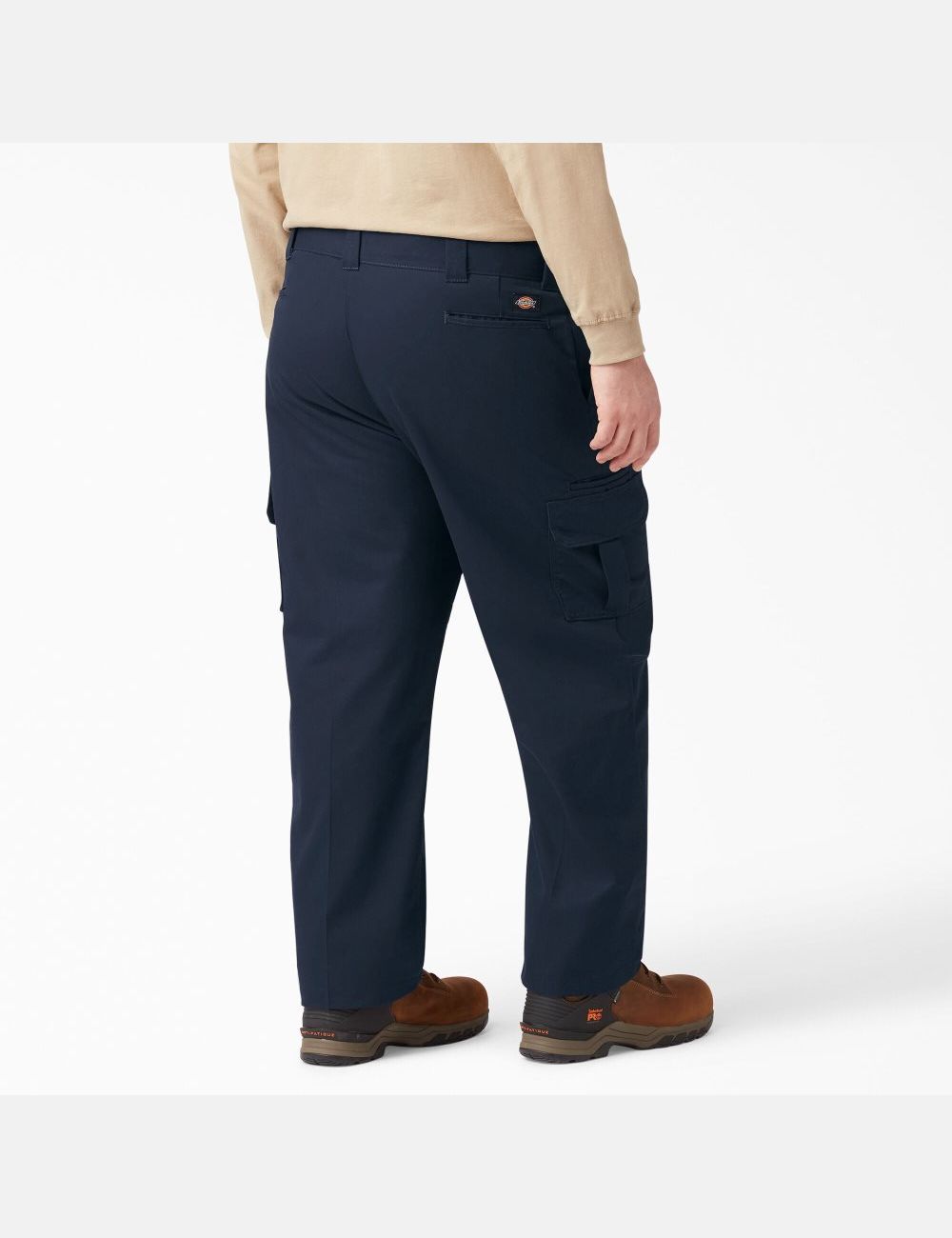 Pantalon Cargo Dickies FLEX Regular Fit Droit Leg Bleu Marine | 567KYRHZL