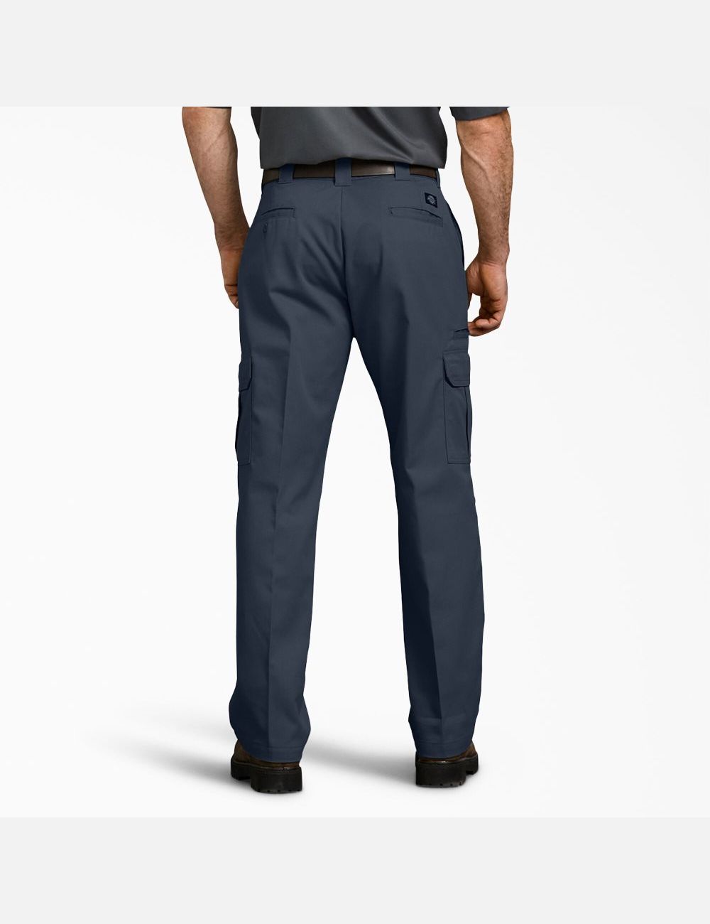 Pantalon Cargo Dickies FLEX Relaxed Fit Droit Leg Bleu Marine | 384OVWMTI