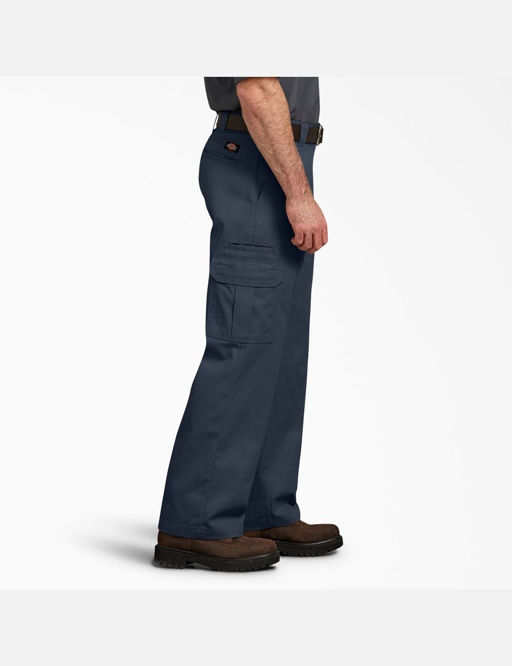 Pantalon Cargo Dickies FLEX Relaxed Fit Droit Leg Bleu Marine | 384OVWMTI