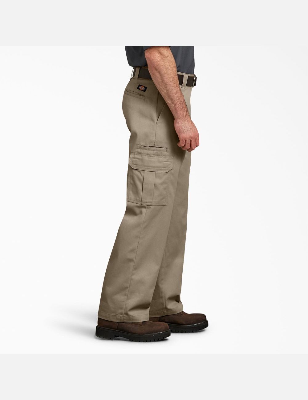 Pantalon Cargo Dickies FLEX Relaxed Fit Droit Leg Marron | 432WYKNTD