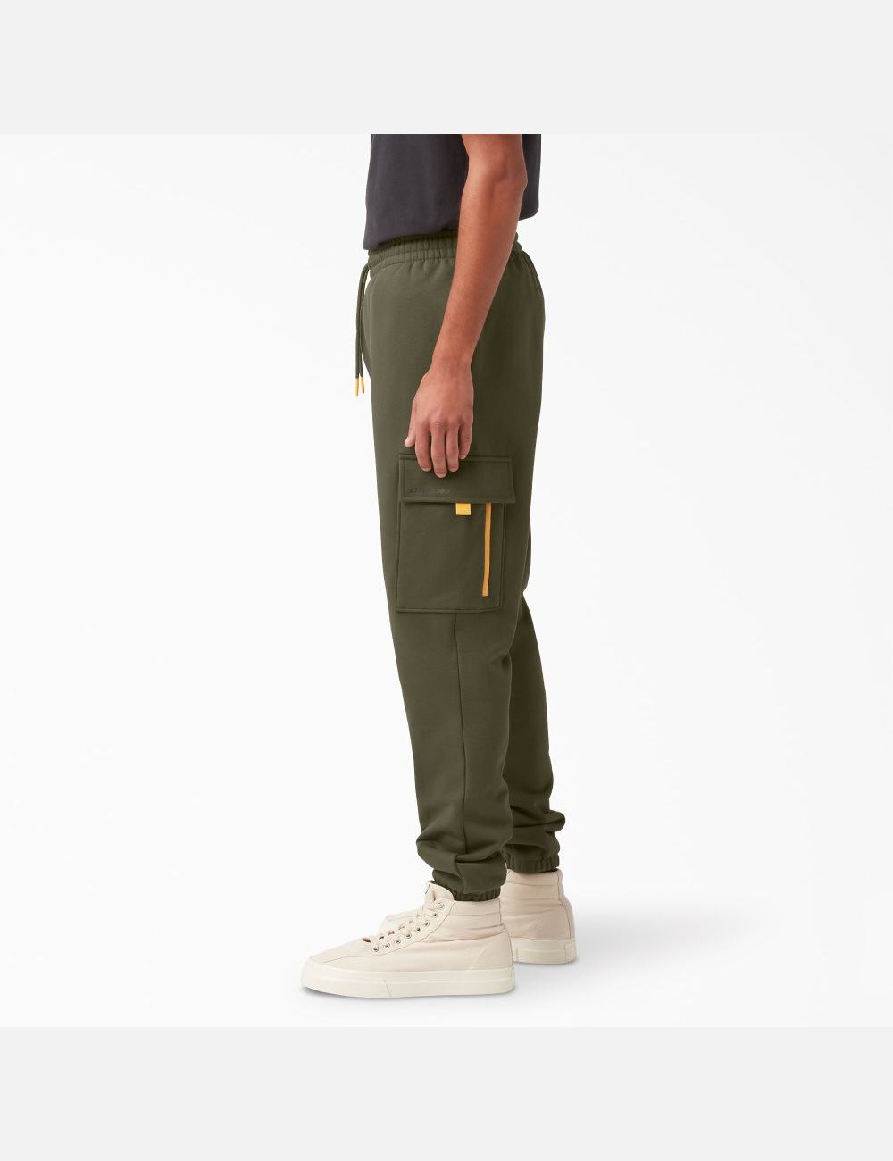 Pantalon Cargo Dickies Fleece Vert | 713KTYXNC