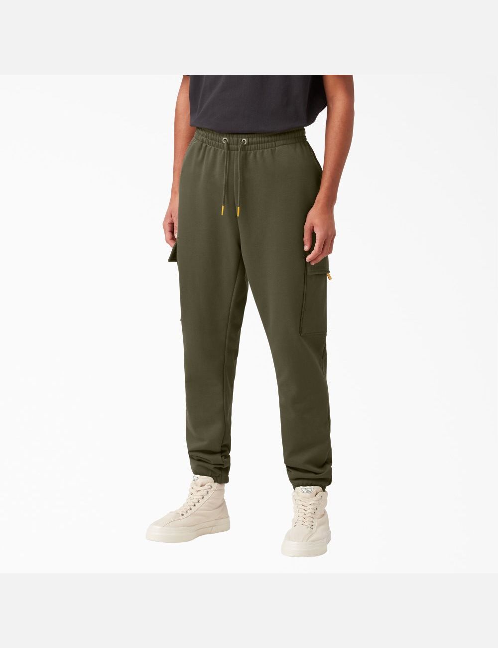 Pantalon Cargo Dickies Fleece Vert | 713KTYXNC