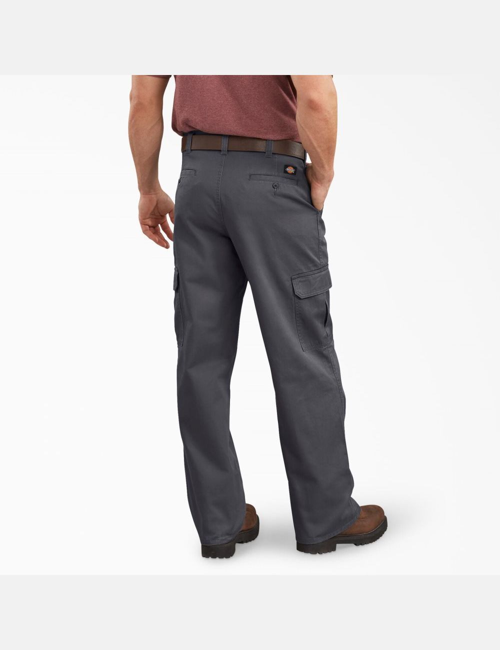 Pantalon Cargo Dickies Loose Fit Droit Leg Grise | 907BFKEWO