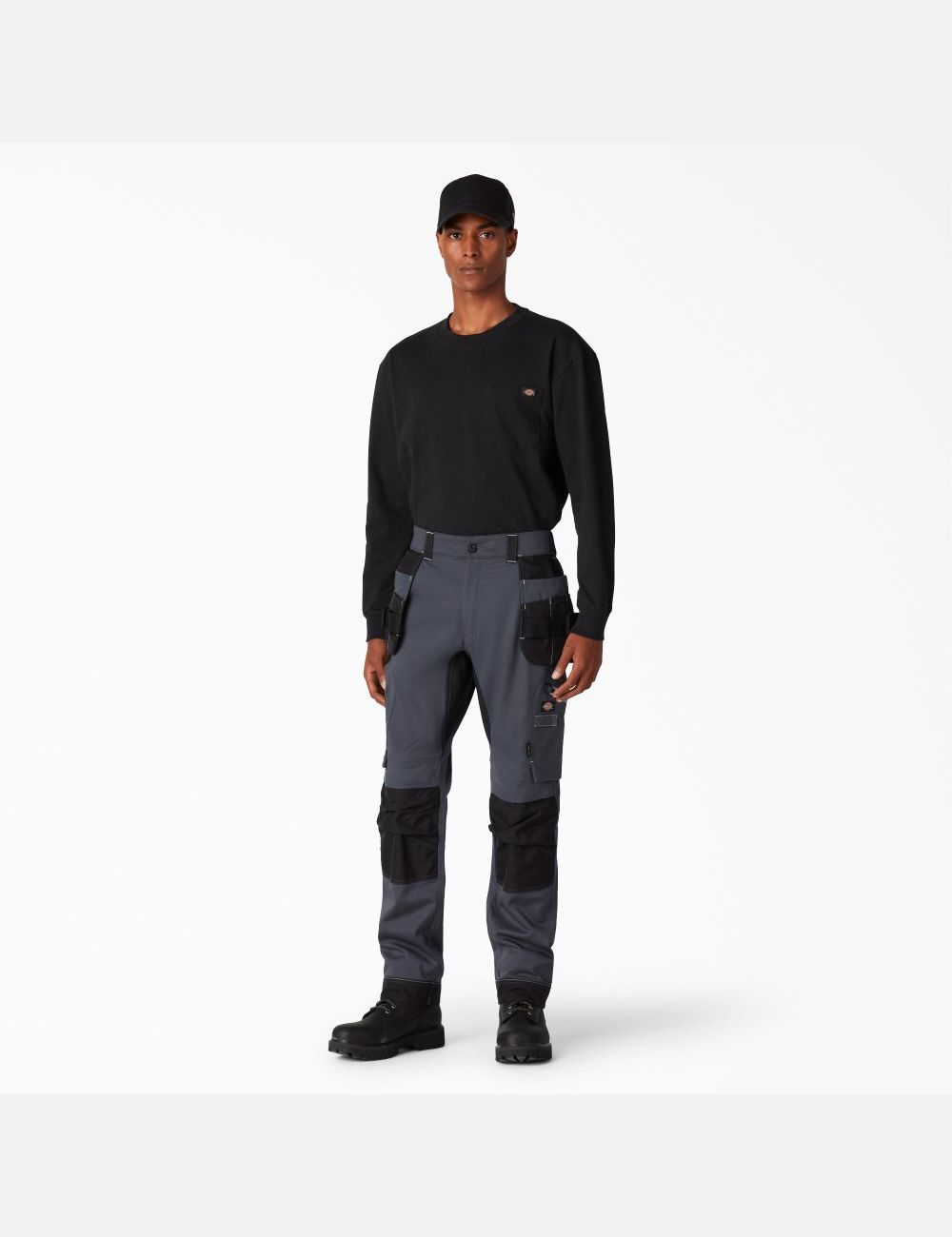 Pantalon Cargo Dickies Performance Workwear Universal Holster Grise Noir | 560RSXLDA