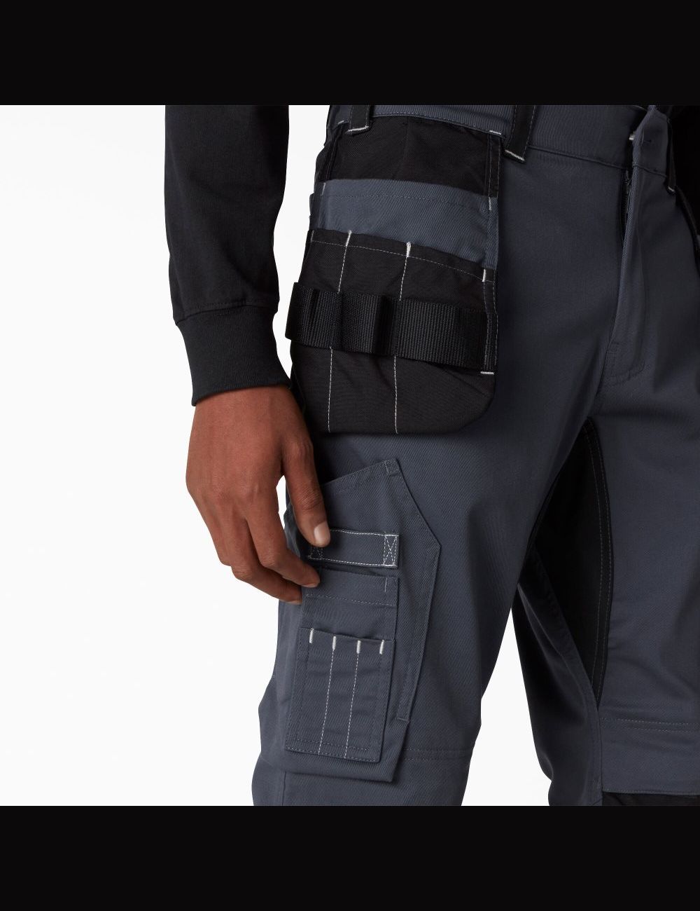 Pantalon Cargo Dickies Performance Workwear Universal Holster Grise Noir | 560RSXLDA