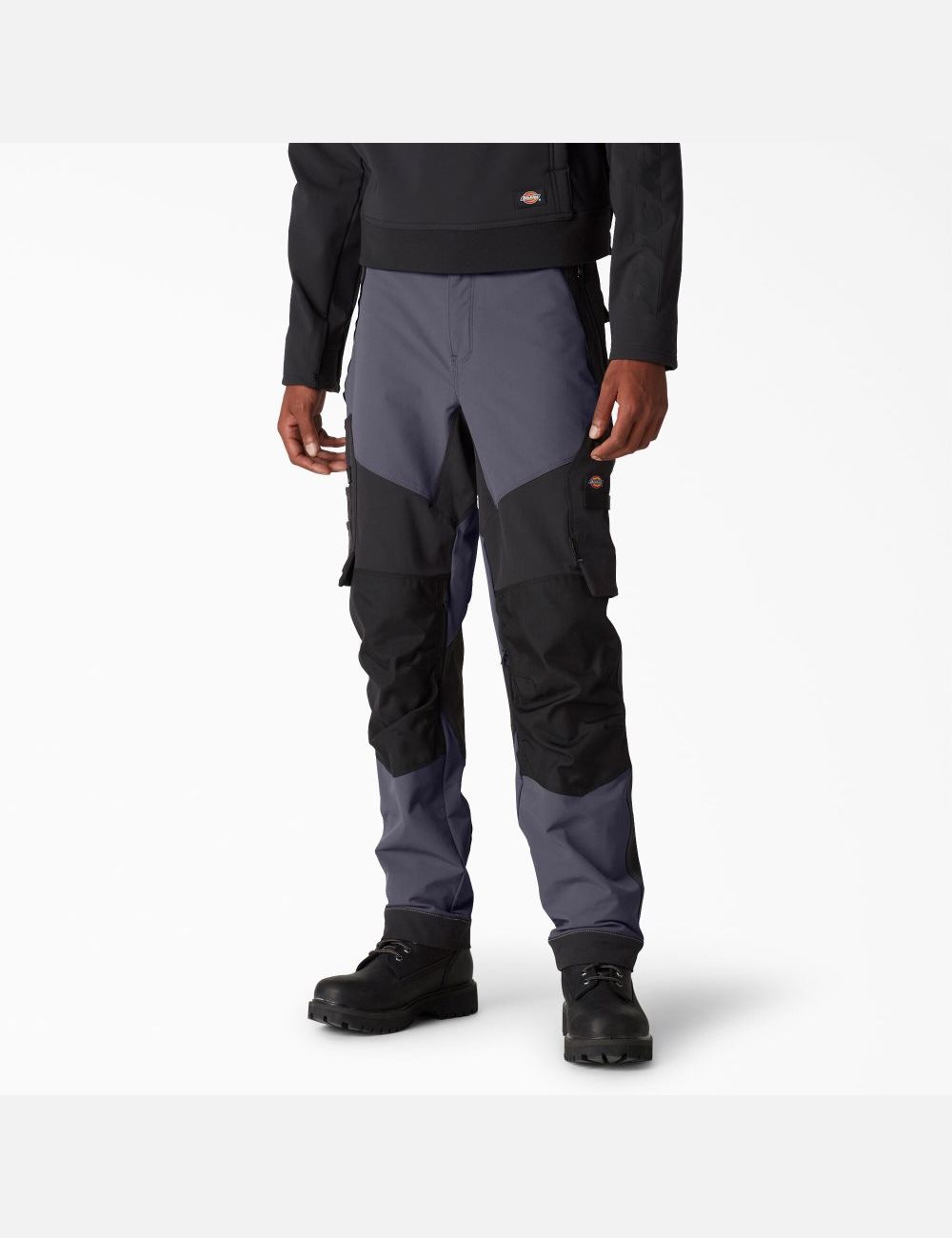 Pantalon Cargo Dickies Performance Workwear Technical FLEX Grise Noir | 751WBALOR