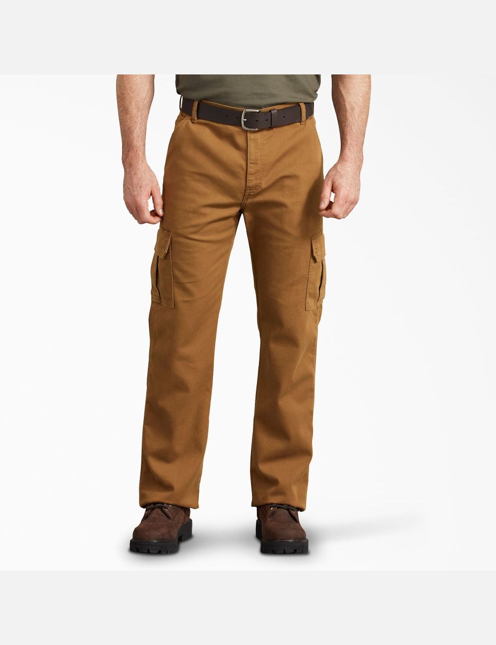 Pantalon Cargo Dickies Regular Fit Duck Marron | 703DYKSWV