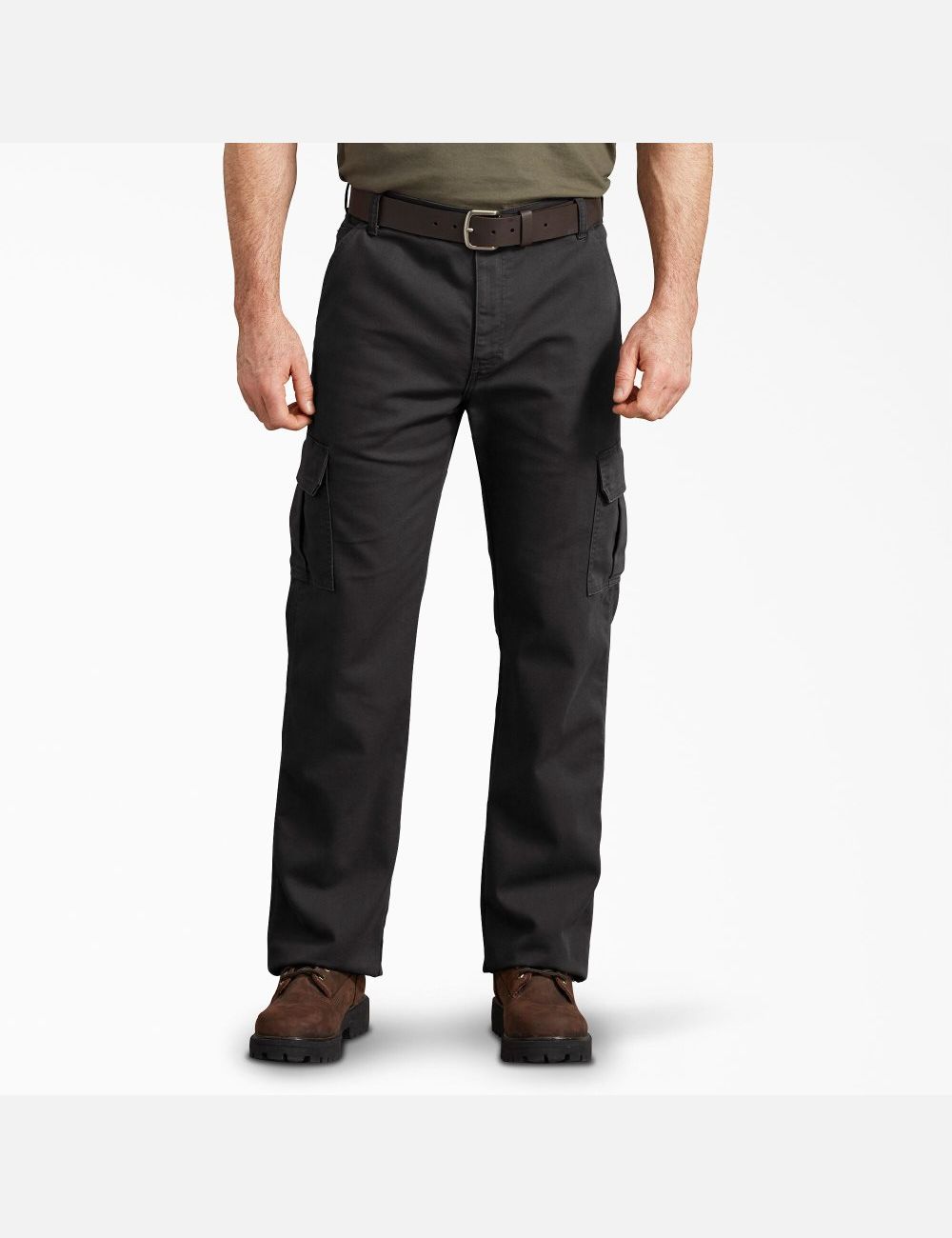 Pantalon Cargo Dickies Regular Fit Duck Noir | 910RXUTSL