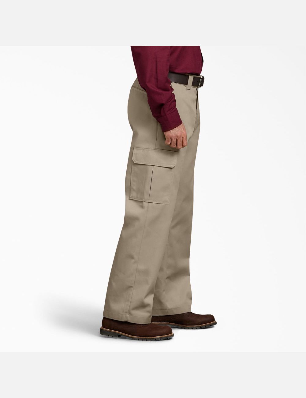 Pantalon Cargo Dickies Relaxed Fit Droit Leg Marron | 750DVCSUK