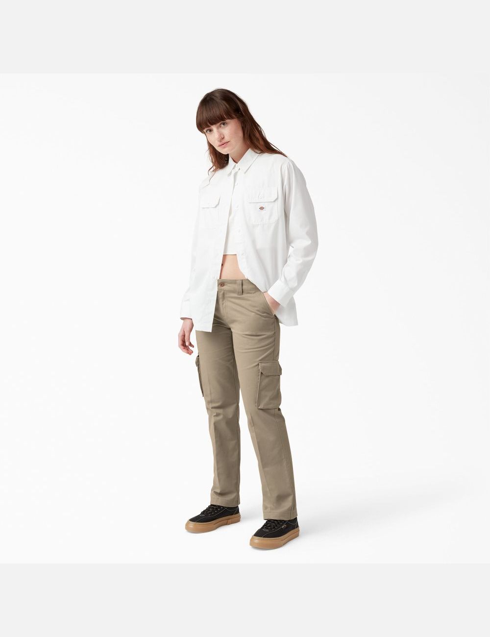 Pantalon Cargo Dickies Relaxed Fit Marron | 891PNDIJG