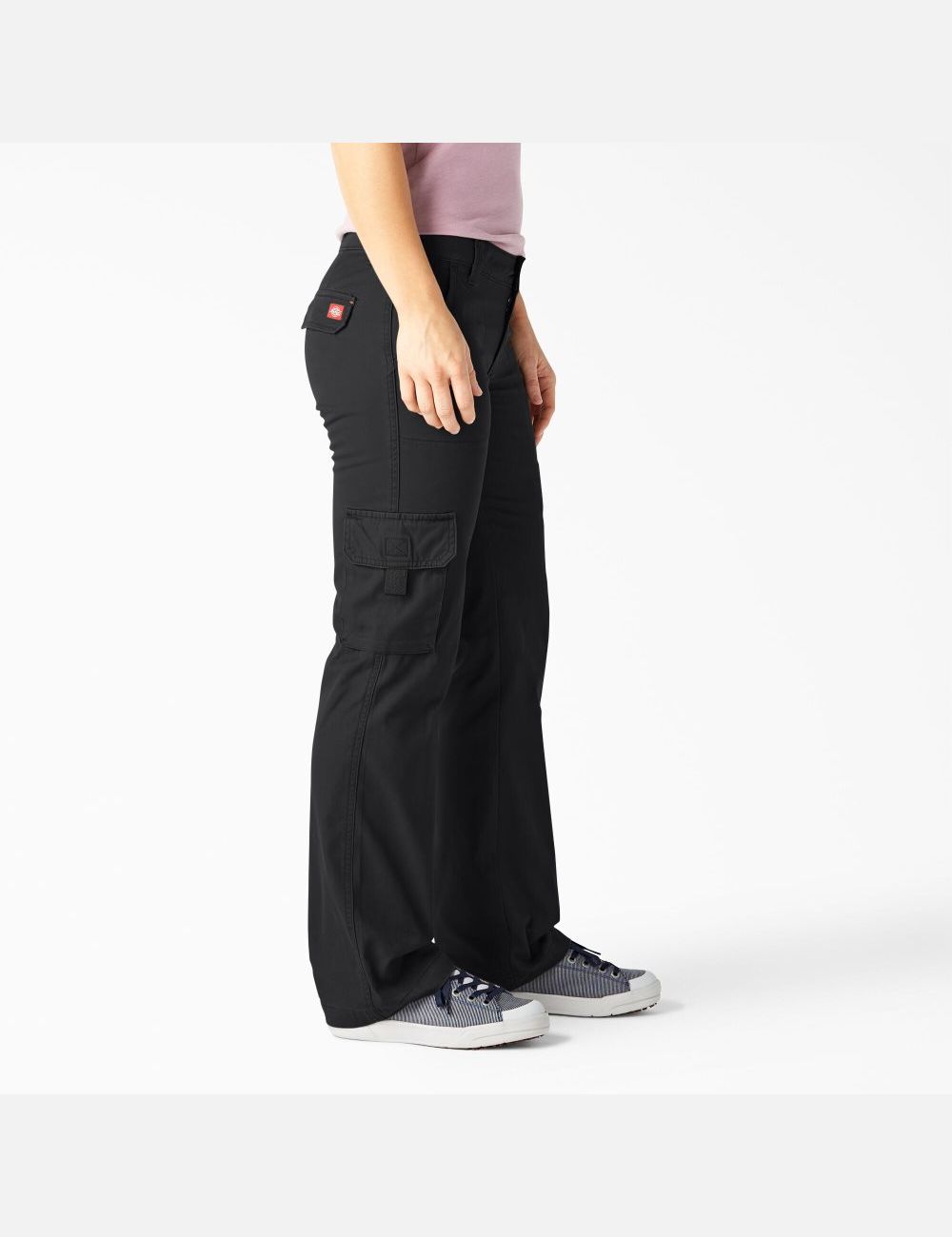 Pantalon Cargo Dickies Relaxed Fit Noir | 081PVQCYM