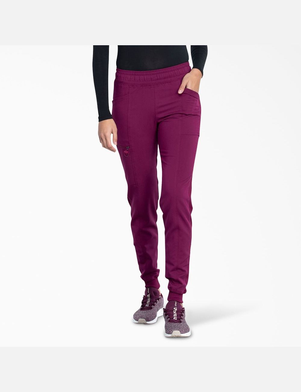 Pantalon De Gommage Dickies Balance Jogger Bordeaux | 910SOWTPK