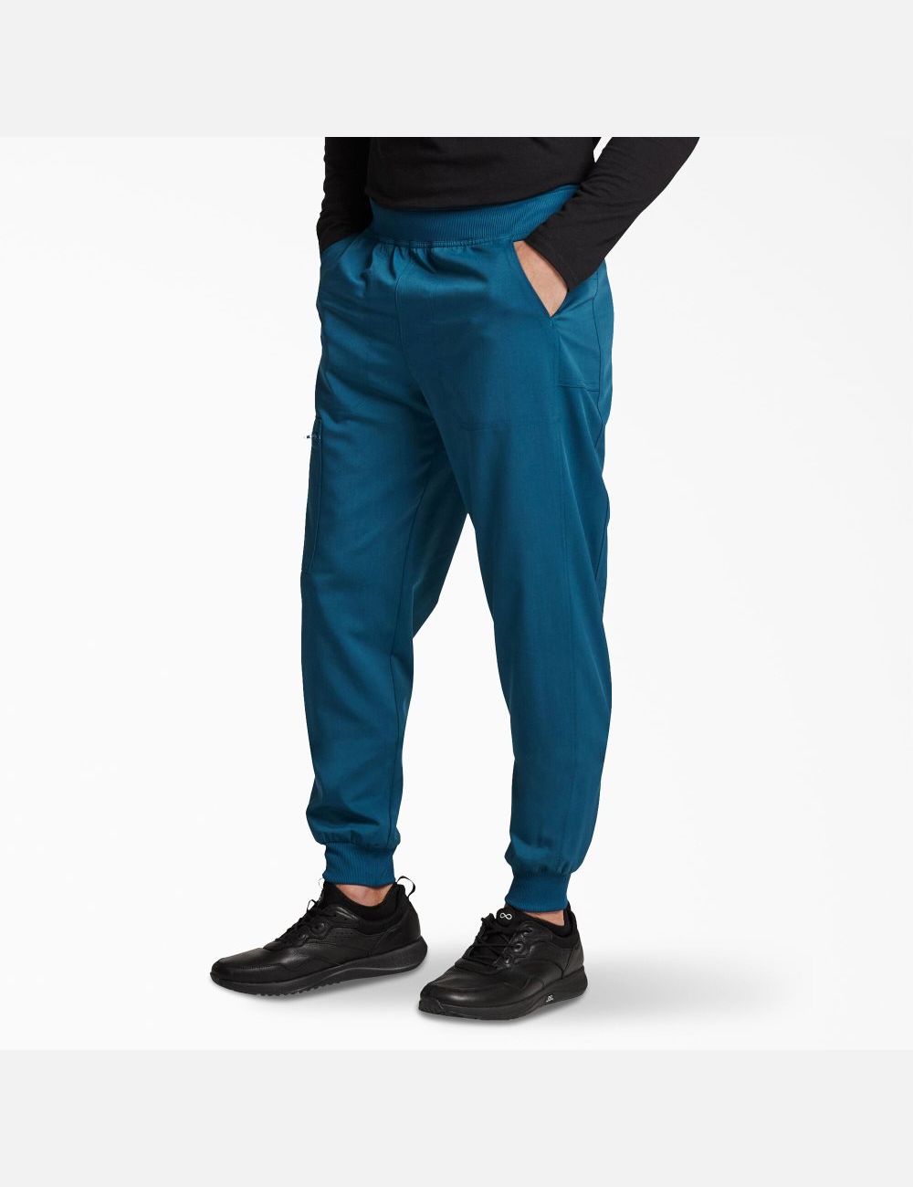 Pantalon De Gommage Dickies Balance Mid Rise Jogger Bleu | 741WGMFTP