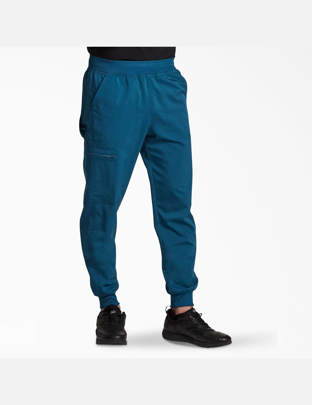 Pantalon De Gommage Dickies Balance Mid Rise Jogger Bleu | 741WGMFTP