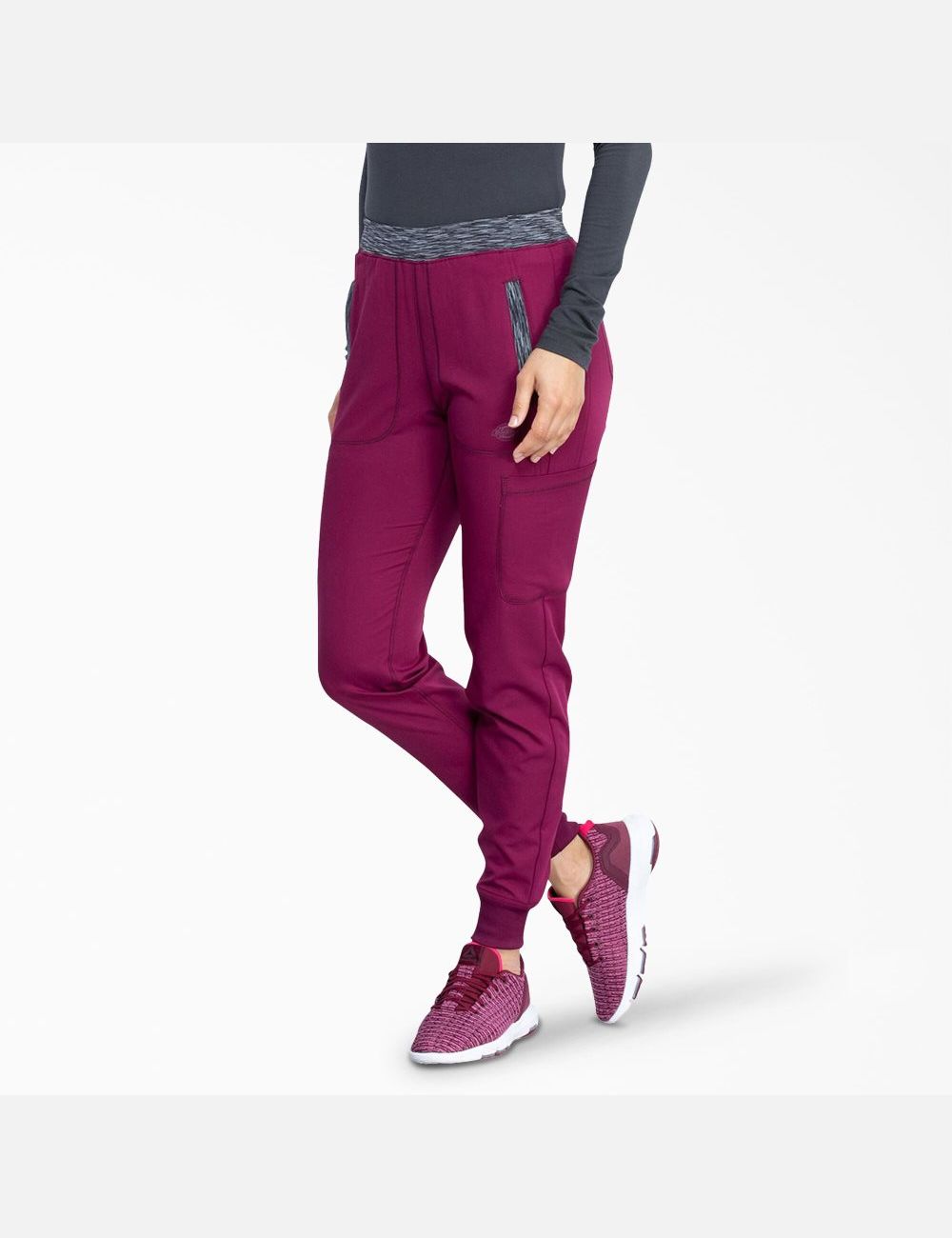 Pantalon De Gommage Dickies Dynamix Jogger Bordeaux | 865GOVCAZ