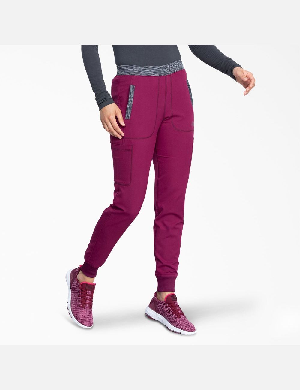 Pantalon De Gommage Dickies Dynamix Jogger Bordeaux | 865GOVCAZ