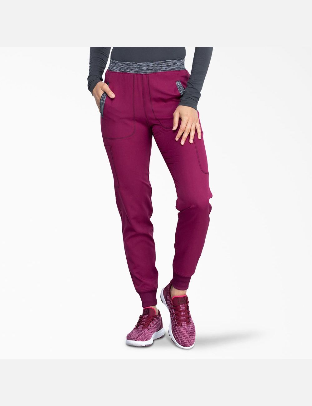 Pantalon De Gommage Dickies Dynamix Jogger Bordeaux | 865GOVCAZ