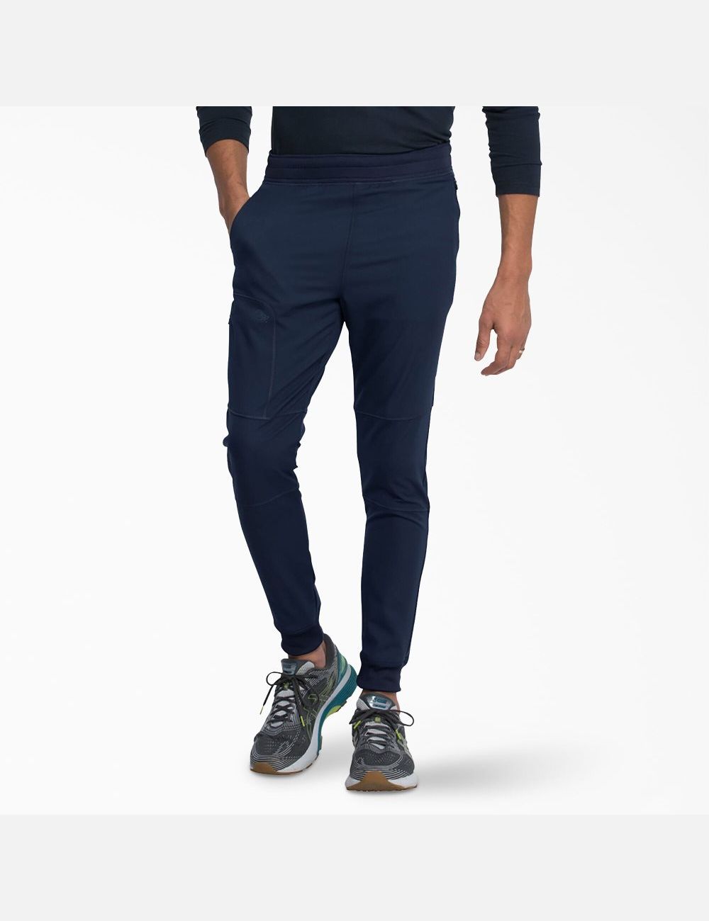 Pantalon De Gommage Dickies Dynamix Natural Rise Jogger Bleu Marine Bleu | 029BGOSIT