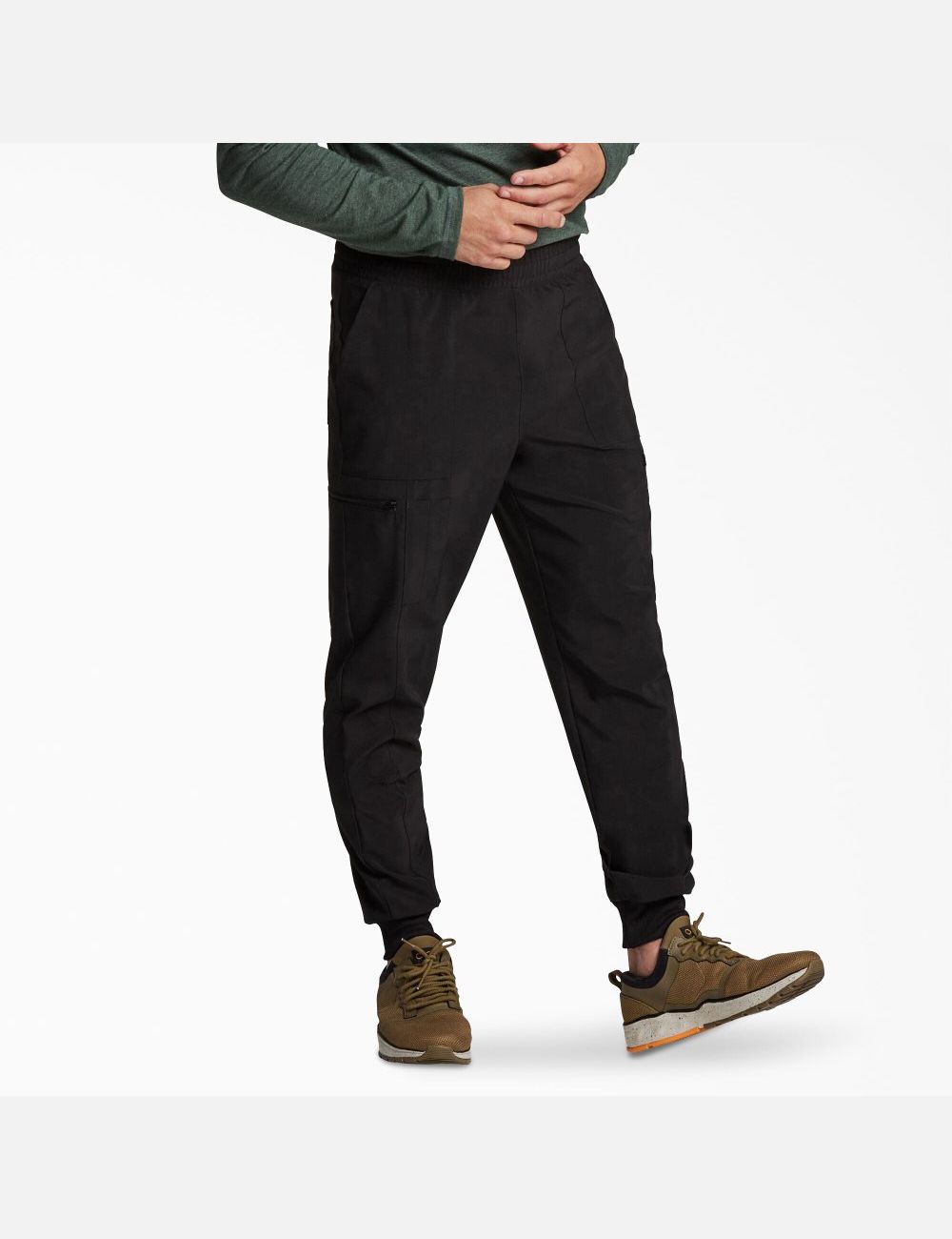 Pantalon De Gommage Dickies EDS Essentials Mid Rise Jogger Noir | 354VRJLQZ