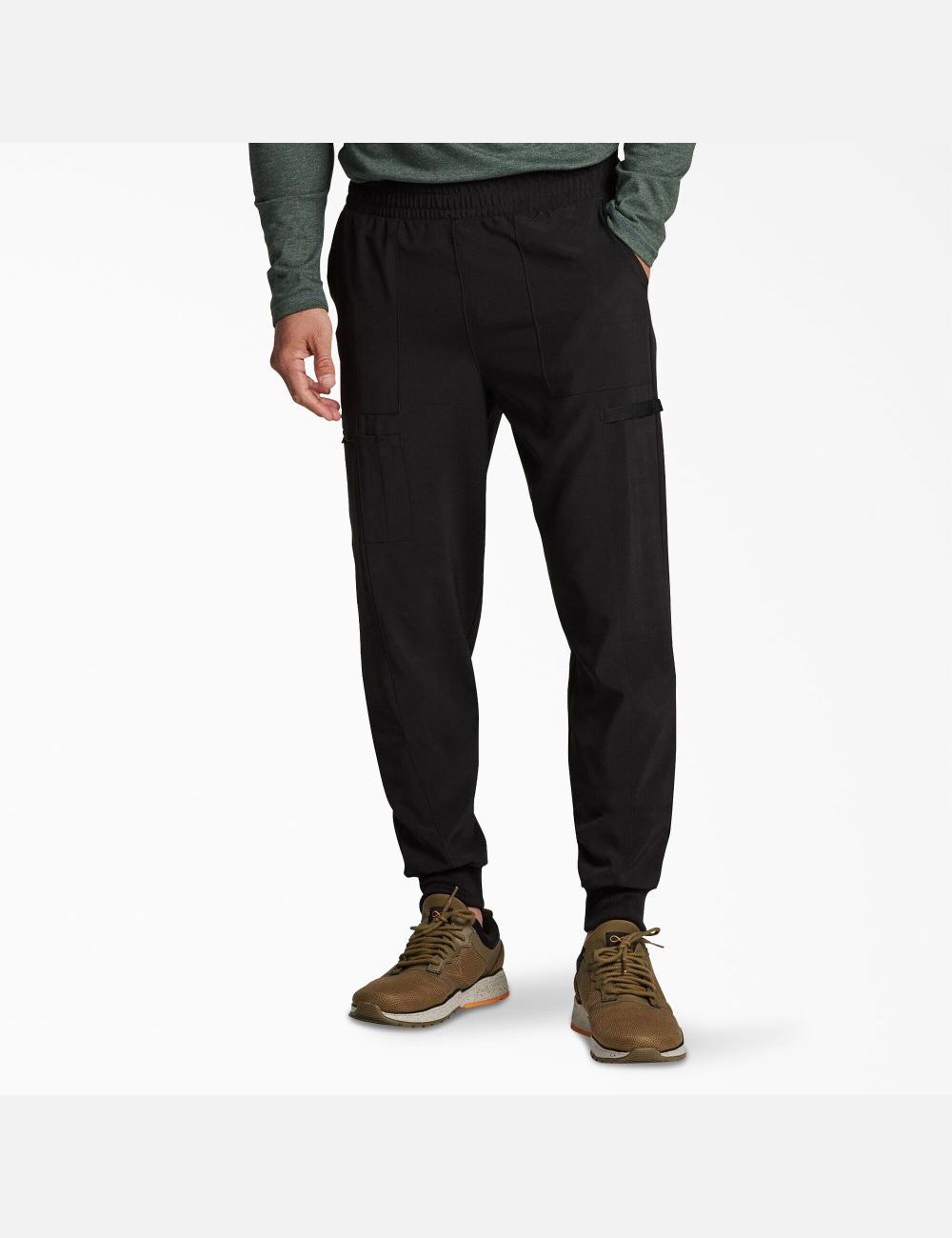 Pantalon De Gommage Dickies EDS Essentials Mid Rise Jogger Noir | 354VRJLQZ