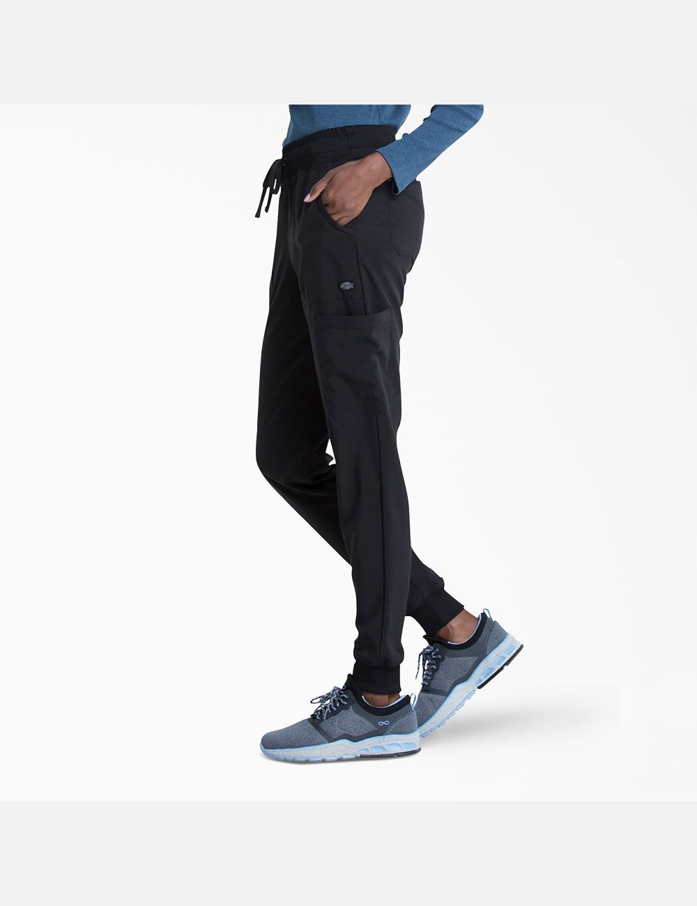 Pantalon De Gommage Dickies EDS Essentials Jogger Noir | 501CBTJKO