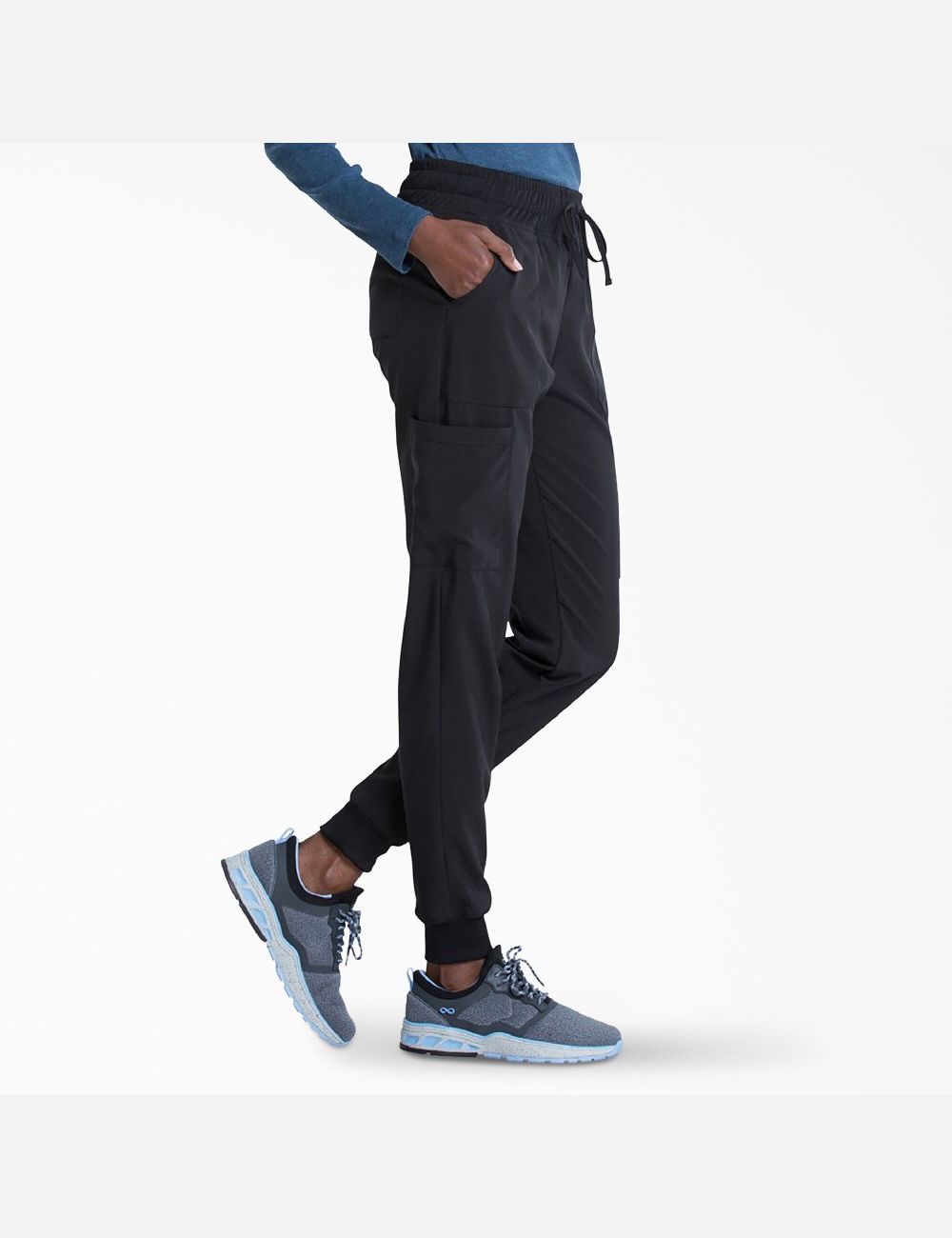 Pantalon De Gommage Dickies EDS Essentials Jogger Noir | 501CBTJKO