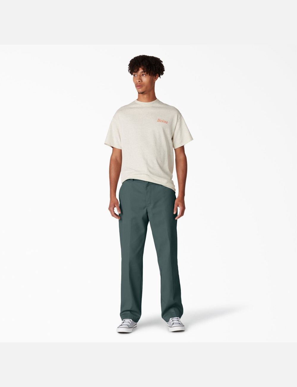 Pantalon De Planche À Roulettes Dickies Regular Fit Twill Vert | 316JFRLZD